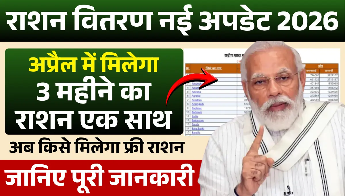 Ration Card New Update 2026